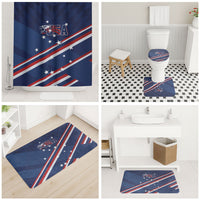 USA Rugby Stars Motif Bathroom Set GO Eagles