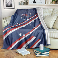 USA Rugby Stars Motif Blanket GO Eagles