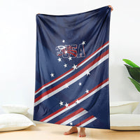 USA Rugby Stars Motif Blanket GO Eagles