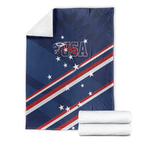USA Rugby Stars Motif Blanket GO Eagles