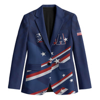 USA Custom Rugby Stars Motif Blazer GO Eagles