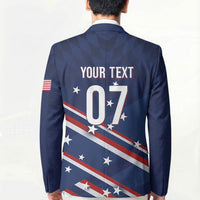 USA Custom Rugby Stars Motif Blazer GO Eagles