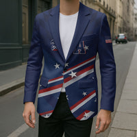 USA Custom Rugby Stars Motif Blazer GO Eagles