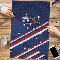 USA Rugby Stars Motif Puzzle GO Eagles