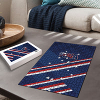 USA Rugby Stars Motif Puzzle GO Eagles