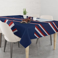 USA Rugby Stars Motif Tablecloth GO Eagles