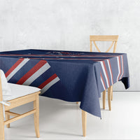 USA Rugby Stars Motif Tablecloth GO Eagles