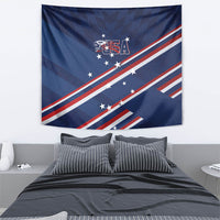 USA Rugby Stars Motif Tapestry GO Eagles