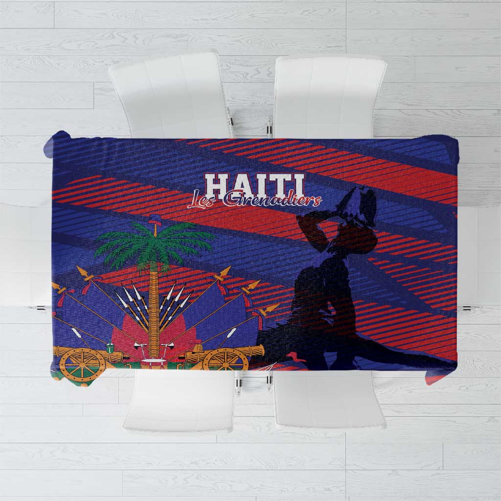 Haiti Football Les Grenadiers Tablecloth Echoes of History - Wonder Print Shop