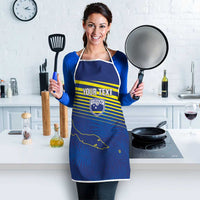 Curacao Football Custom Korsou Blue Wave Apron Making History - Wonder Print Shop