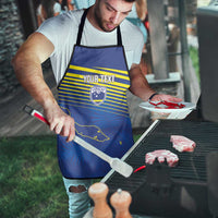 Curacao Football Custom Korsou Blue Wave Apron Making History - Wonder Print Shop