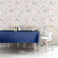 Curacao Football Custom Korsou Blue Wave Tablecloth Making History - Wonder Print Shop