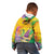 Mardi Gras Kid Hoodie Watercolor Mix - Carnival Bling - Wonder Print Shop