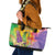 Mardi Gras Leather Tote Bag Watercolor Mix - Carnival Bling - Wonder Print Shop