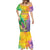 Mardi Gras Mermaid Dress Watercolor Mix - Carnival Bling - Wonder Print Shop