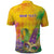 Mardi Gras Polo Shirt Watercolor Mix - Carnival Bling - Wonder Print Shop