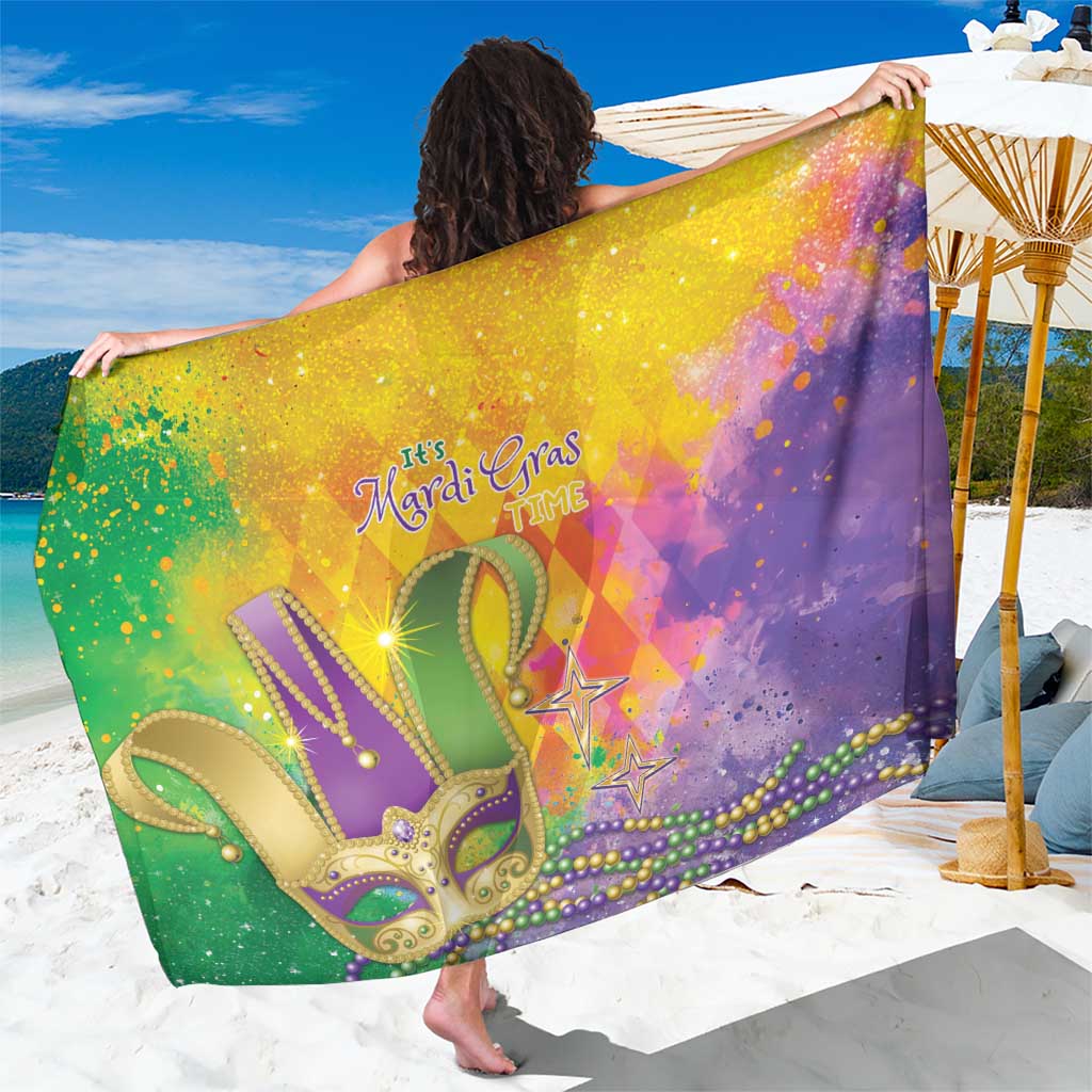 Mardi Gras Sarong Watercolor Mix - Carnival Bling