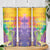 Mardi Gras Skinny Tumbler Watercolor Mix - Carnival Bling - Wonder Print Shop