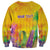 Mardi Gras Sweatshirt Watercolor Mix - Carnival Bling - Wonder Print Shop