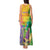 Mardi Gras Tank Maxi Dress Watercolor Mix - Carnival Bling - Wonder Print Shop