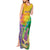 Mardi Gras Tank Maxi Dress Watercolor Mix - Carnival Bling - Wonder Print Shop