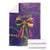 Mardi Gras Blanket Coquette Bow Glitter Motifs