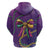 Mardi Gras Hoodie Coquette Bow Glitter Motifs - Wonder Print Shop