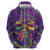 Mardi Gras Hoodie Coquette Bow Glitter Motifs - Wonder Print Shop