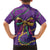 Mardi Gras Kid Hawaiian Shirt Coquette Bow Glitter Motifs - Wonder Print Shop