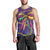 Mardi Gras Men Tank Top Coquette Bow Glitter Motifs