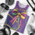 Mardi Gras Men Tank Top Coquette Bow Glitter Motifs