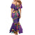 Mardi Gras Mermaid Dress Coquette Bow Glitter Motifs - Wonder Print Shop