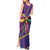 Mardi Gras Tank Maxi Dress Coquette Bow Glitter Motifs - Wonder Print Shop