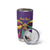 Mardi Gras Tumbler Cup Coquette Bow Glitter Motifs - Wonder Print Shop