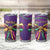 Mardi Gras Tumbler Cup Coquette Bow Glitter Motifs - Wonder Print Shop