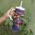 Mardi Gras Tumbler With Handle Coquette Bow Glitter Motifs - Wonder Print Shop