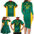 Custom Cameroon Football Family Matching Long Sleeve Bodycon Dress and Hawaiian Shirt Nations Cup 2024 Les Lions Indomptables LT7 - Wonder Print Shop