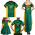 Custom Cameroon Football Family Matching Summer Maxi Dress and Hawaiian Shirt Nations Cup 2024 Les Lions Indomptables - Wonder Print Shop