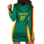 Custom Cameroon Football Hoodie Dress Nations Cup 2024 Les Lions Indomptables - Wonder Print Shop