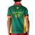 Custom Cameroon Football Kid Polo Shirt Nations Cup 2024 Les Lions Indomptables - Wonder Print Shop