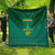 Custom Cameroon Football Quilt Nations Cup 2024 Les Lions Indomptables