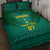 Custom Cameroon Football Quilt Bed Set Nations Cup 2024 Les Lions Indomptables - Wonder Print Shop