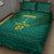 Custom Cameroon Football Quilt Bed Set Nations Cup 2024 Les Lions Indomptables - Wonder Print Shop