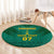 Custom Cameroon Football Round Carpet Nations Cup 2024 Les Lions Indomptables