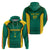 Custom Cameroon Football Zip Hoodie Nations Cup 2024 Les Lions Indomptables