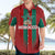 Custom Morocco Football Hawaiian Shirt Nations Cup 2024 Atlas Lions - Wonder Print Shop