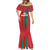 Custom Morocco Football Mermaid Dress Nations Cup 2024 Atlas Lions