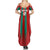 Custom Morocco Football Summer Maxi Dress Nations Cup 2024 Atlas Lions - Wonder Print Shop