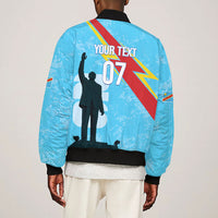 DR Congo WC2026 Custom Bomber Jacket Lumumba Eva Inspired