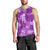 Hawaii Tapa Men Tank Top Hibiscus Mix Hawaiian Quilt Patches - Violet - Wonder Print Shop